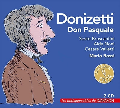 Mario Rossi, Turin Italian Broadcasting Symphony Orchestra, Sesto Bruscantini, Jim Reid - Donizetti (1797-1848) Don Pasquale : Rossi / Turin Rai So, Bruscantini, Valletti, Noni, Etc (1952 Monaural) - Import 2 CD Limited Edition