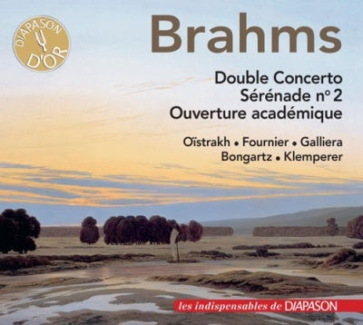 Davio Oistrakh - Brahms (1833-1897) Double Concerto - Import CD