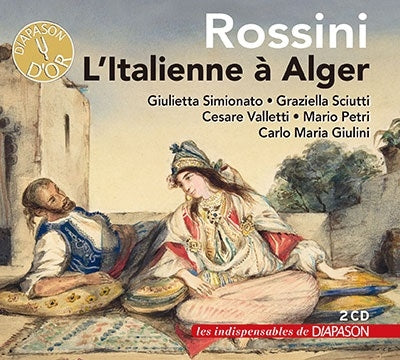 Carlo Maria Giulini  - Rossini (1792-1868);L'Italiana in Algeri : Giulini / Teatro alla Scala, Sciutti, Simionato, Valletti, etc (1954 Monaural) - Import 2 CD