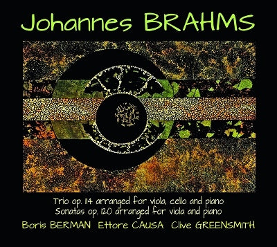 Boris Berman - Brahms, Johannes : Sonates OP.120, Trio OP.114 pour Alto - Import CD Digipak