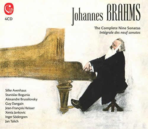Brahms (1833-1897) - Complete Duo Sonatas : Brusshilovsky, Talich, Jankovic, Dangain, Sodergren, Bogunia, Avenhaus, Heisser (4CD) - Import 4 CD Box