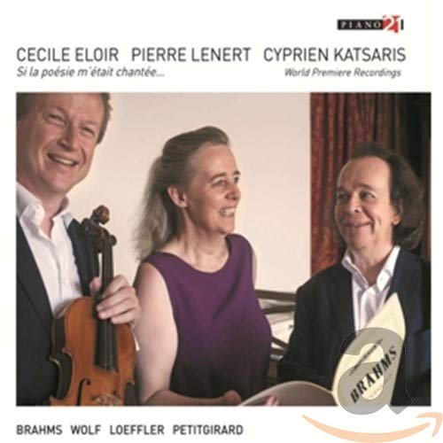 Cécile Eloir - Si la poesie m'etait chantee... - Brahms, Wolf, Loeffler, Petitgirard - Import CD