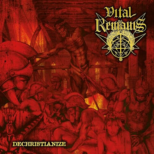 Vital Remains - Dechristianize<Coloured Vinyl> - Import2 LP RecordLimited Edition
