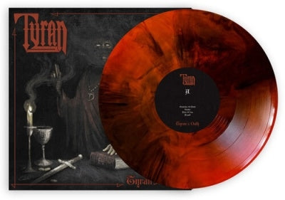 Tyran - Tyran's Oath - Import Orange/Black Marble Vinyl LP Record Limited Edition