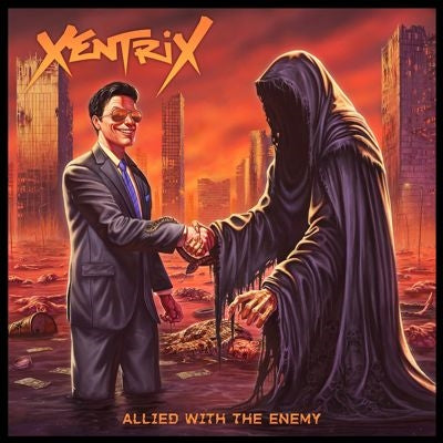 Xentrix - Allied With The Enemy - Import Colored Vinyl LP Record Limited Edition