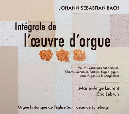 marie ange leurent、Eric Lebrun - Bach:Canonic Variations On Vom Himmel Hoch Da Komm Ich Her - Import CD