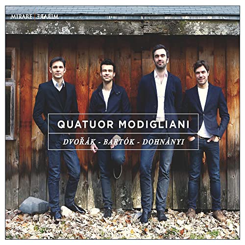 Modigliani Quartet - String Quartets by Bartok & Dvorak - Import CD