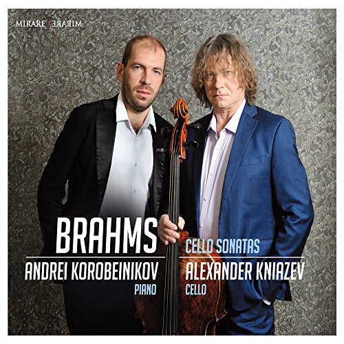 Brahms (1833-1897) - (Cello)Violin Sonata No.3, Cello Sonatas Nos.1, 2 : Kniazev(Vc)Korobeinikov(P) - Import CD