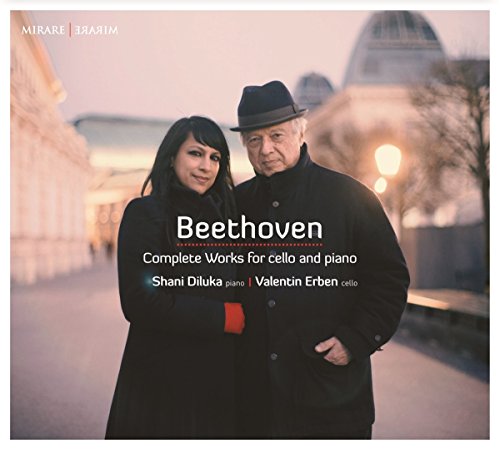 Beethoven (1770-1827) - Complete Works for Cello & Piano : Valentin Erben (Vc)Shani Diluka(P)(2CD) - Import 2 CD