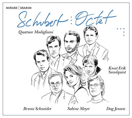 Schubert (1797-1828) - Octet : Quatuor Modigliani, Sabine Meyer, etc - Import CD