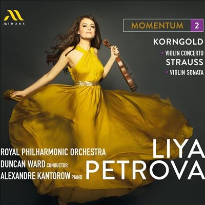 Liya Petrova - Momentum 2 ～コルンゴルト&シュトラウス - Import CD