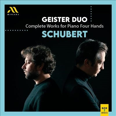 Geister Duo - Schubert: Complete Works For Piano Four Hands - Import 7 CD Box Set