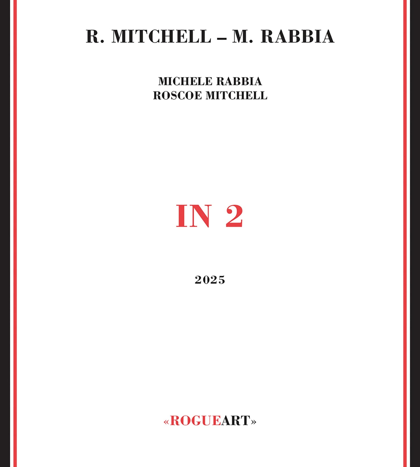 Roscoe Mitchell、Michele Rabbia - In 2 - Import CD