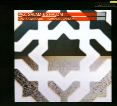 Emmanuel Bardon - Paz, Salam & Shalom - Import CD