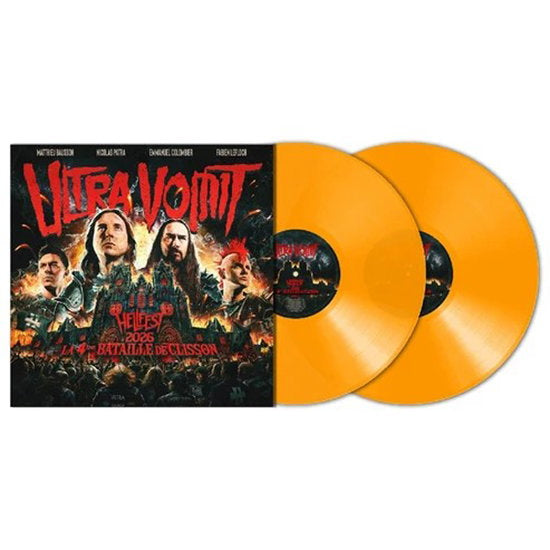 Ultra Vomit - Hellfest 2026 : La Quatrieme Bataille De Clisson - Import Orange Vinyl 2 LP Record Limited Edition