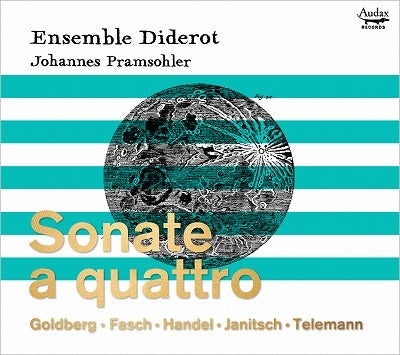 Johannes Brahms, Ensemble Diderot - Sonate A Quattro: Goldberg, Fasch, Handel, Janitsch, Telemann - Import CD