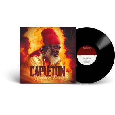Capleton - Heights Of Fire (Black Vinyl Edition) - Import Vinyl LP Record