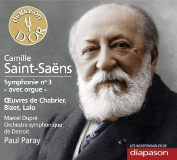 Saint-Saens (1835-1921) - Sym, 3, : Paray / Detroit So M.dupre(Organ)+chabrier, Bizet, Lalo - Import CD
