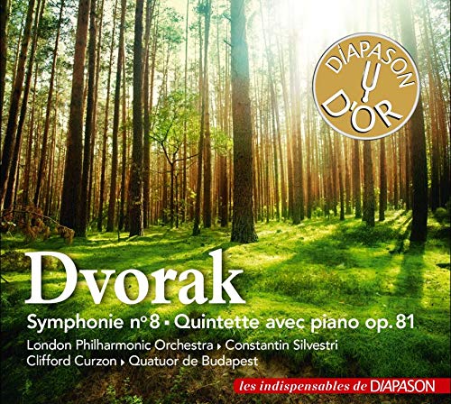 Dvorak, Antonin(1841-1904) - Sym, 8, : Silvestri / Lpo +piano Quintet: Curzon(P)Budapest Sq - Import CD