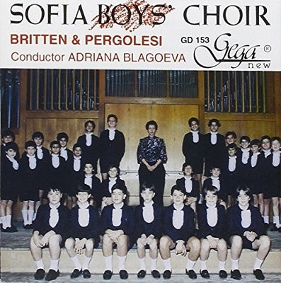 Sofia Boys Choir - Sofia Boys Choir - Britten & Pergole - Import CD