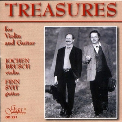 Jochen / Finn Svit Brusch - Treasures for Violin and Guitar; Handel, J.S.Bach, Fiocco, etc / Jochen Brusch(vn), Finn Svit(g) - Import CD