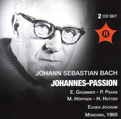 Eugen Jochum - J.S.Bach: St John Passion BWV.245 - Import 2 CD