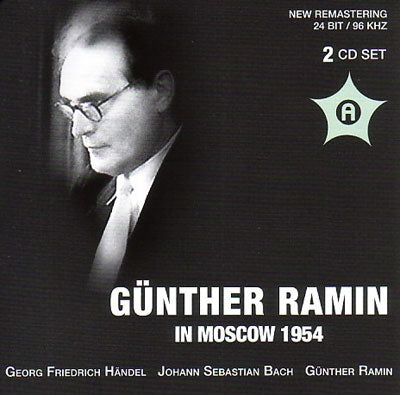 Bach / Handel / Ramin - Gunther Ramin in Moscow 1954 - Handel, J.S.Bach, G.Ramin - Import 2 CD