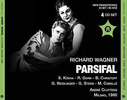 Wagner (1813-1883) - Parsifal : Cluytens / Teatro alla Scala, Konya, Neidlinger, Christoff, etc (1960 Monaural)(4CD) - Import 4 CD