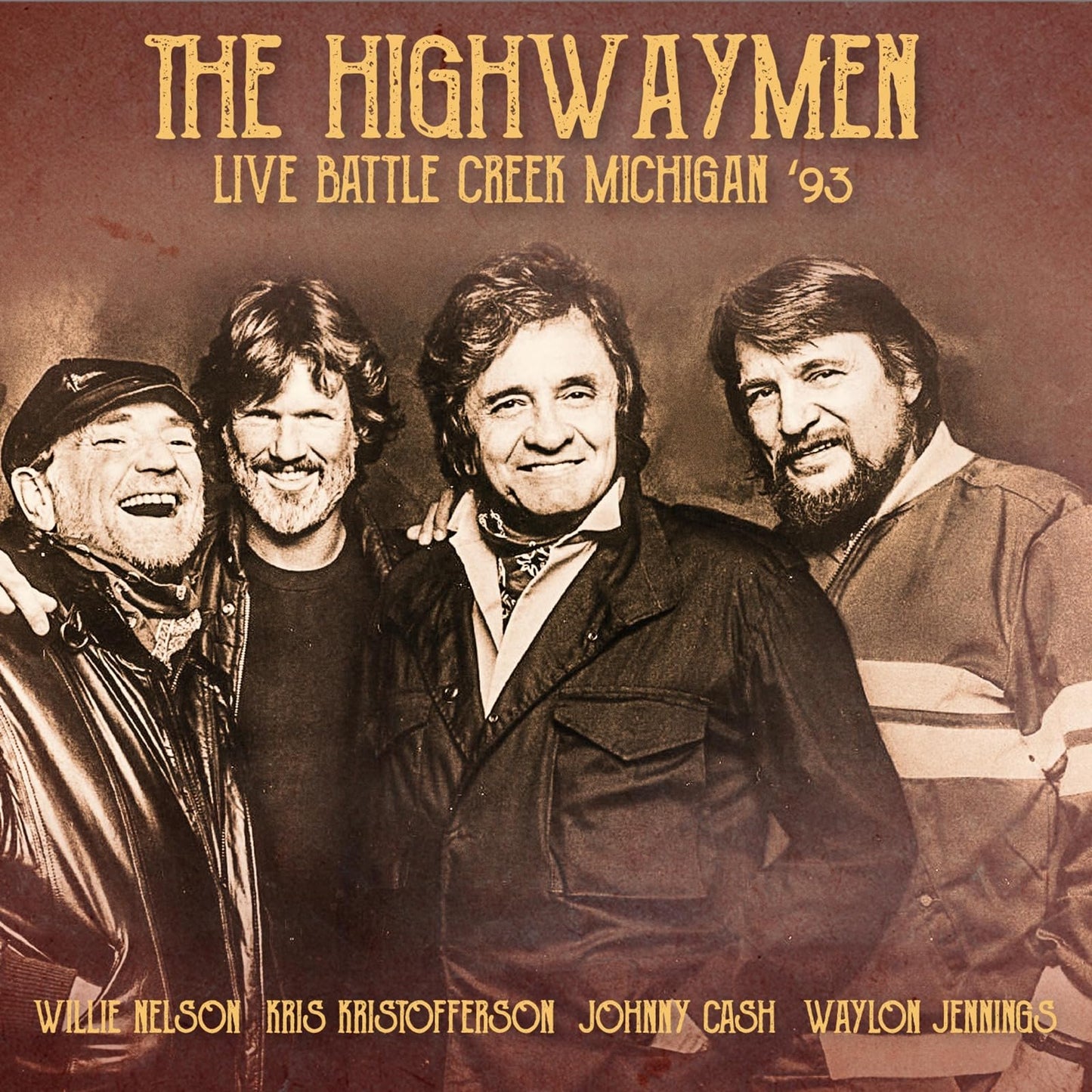 The Highwaymen - Live Battle Creek Michigan 93 - Import 2 CD