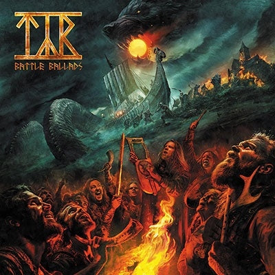 Tyr - Battle Ballads - Import Sea Blue Smoke Vinyl LP Record