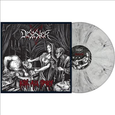 Desaster - Kill All Idols - Import White, Black, Smoke Vinyl LP Record