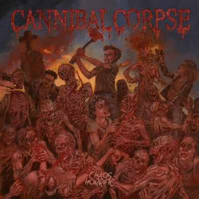 Cannibal Corpse - Chaos Horrific - Import Blue Smoke Vinyl LP Record