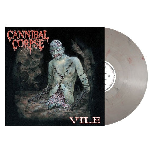 Cannibal Corpse - Vile - Import Grey with Red Streaks Vinyl LP Record
