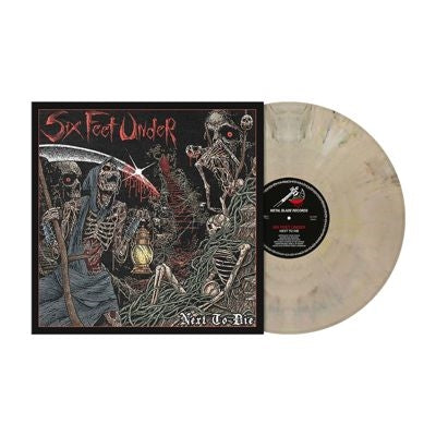 Six Feet Under (Metal) - Next To Die - Import Bone Brown Marble Vinyl LP Recurd Limited Edition