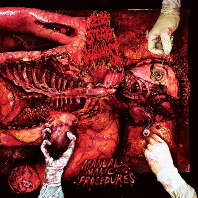 200 Stab Wounds - Manual Manic Procedures - Import Disfigured Face Vinyl LP Record Limited Edition