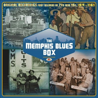 Various Artists - The Memphis Blues Box: Original Recordings First Released On 78S And 45S, 1914-1969 - Import 20 CD Box set