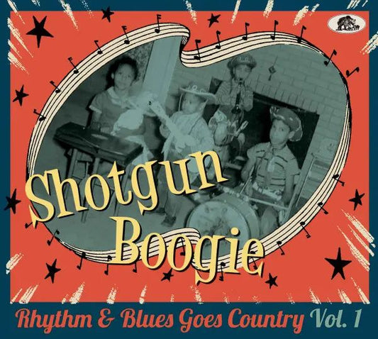 V.A. - Shotgun Boogie - Rhythm & Blues Goes Country Vol.1 - Import CD
