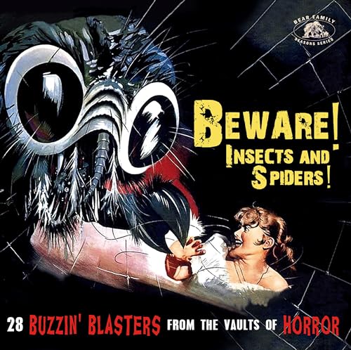 Various Artists - Beware! Insects And Spiders!: 28 Buzzin' Blasters From The Vaults Of Horror - Import CD