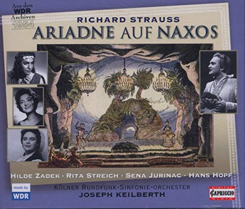 Strauss, Richard (1864-1949) - Ariadne Auf Naxos: Keilberth / Cologne Rso Zadek Streich Hopf Jurinac - Import 2 CD