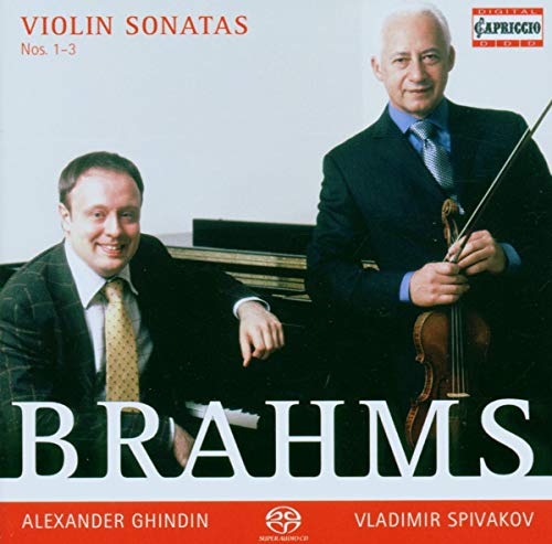 Brahms (1833-1897) - Violin Sonata.1, 2, 3: Spivakov(Vn)Ghindin(P) - Import SACD Hybrid