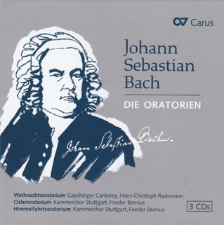 Gaechinger Cantorey; Kammerchor Stuttgart - Johann Sebastian Bach: The Oratorios - Import 3 CD Box set Limited Edition