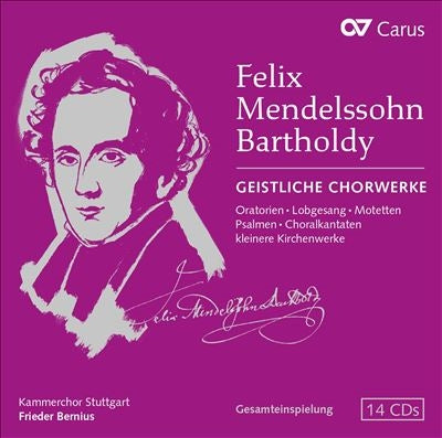 Mendelssohn / Stuttgart - Geistliche Chorwerke - Import 14 CD Box set