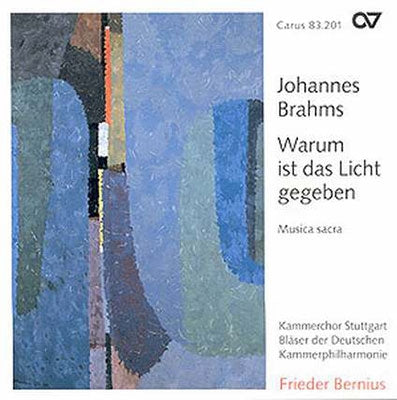 Frieder Bernius - Brahms: Sacred Choral Works / Bernius, Bratschke, et al - Import CD