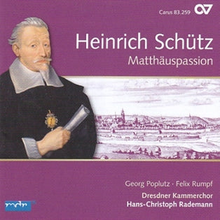 Schuetz / Poplutz / Dresden Chamber Choir - H.Schutz: St. Matthew Passion - Import CD
