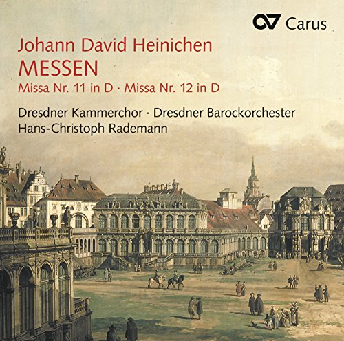Heinichen (1683-1729) - Masses Nos.11, 12 : Rademann / Dresdn Baroque Orchestra, Dresden Kammerchor - Import CD