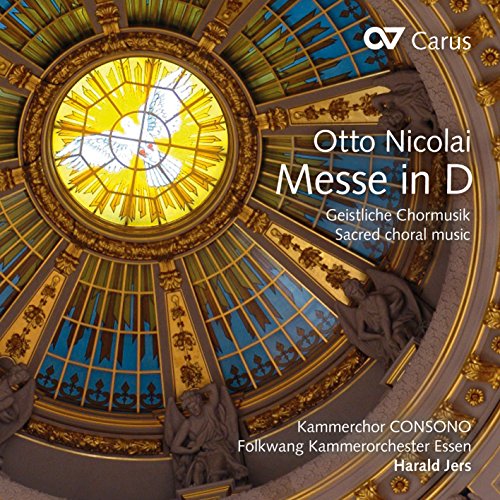 Nicolai (1810-1849) - Mass No.1, etc : Jers / Folkwang Chamber Orchestra, Kammerchor CONSONO, Schnier, A.Thomas, Klose, L.Singer - Import CD