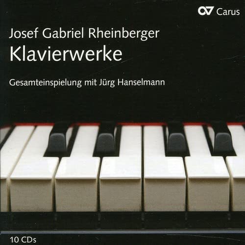 Rheinberger, J.G. - J.G.Rheinberger: Complete Piano Works - Import Mini LP 10 CD