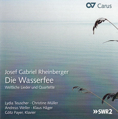 Rideia Toishaa - J.G.Rheinberger: Die Wasserfee - Weltliche Lieder und Quartette - Import CD