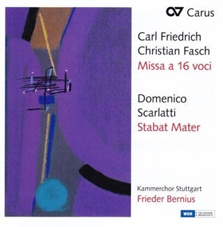 Kammerchor Stuttgar; Frieder Bernius - Fasch: Missa A 16 Voci | Scarlatti: Stabat Mater - Import CD