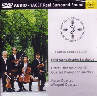 Mendelssohn (1809-1847) - Octet: Auryn Q Minguet Q +string Quartet.3: Auryn Q - Import DVD Audio